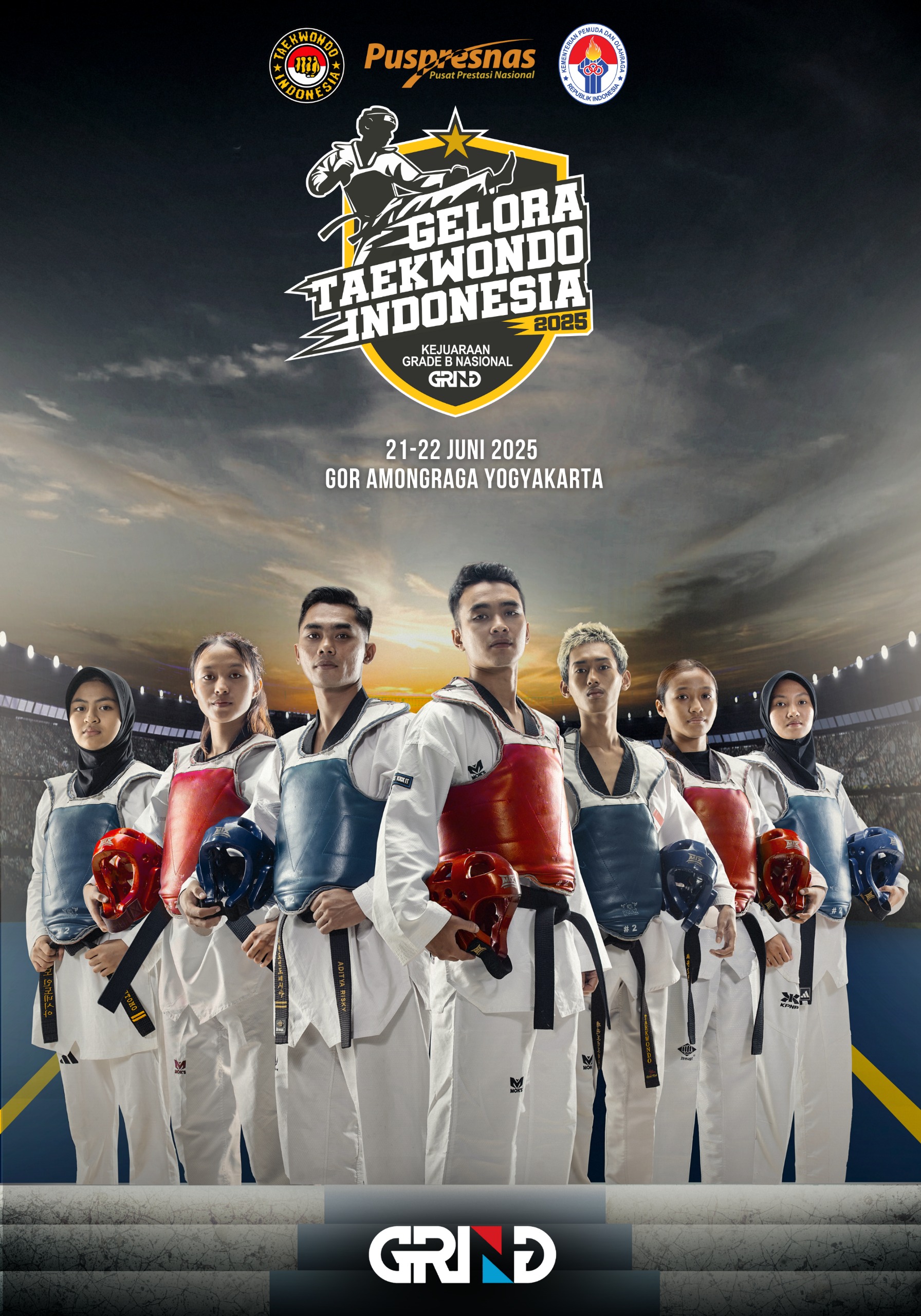 Panggung Juara Taekwondo Indonesia Taekwondo Indonesia Dojang Champs Taekwondo Club